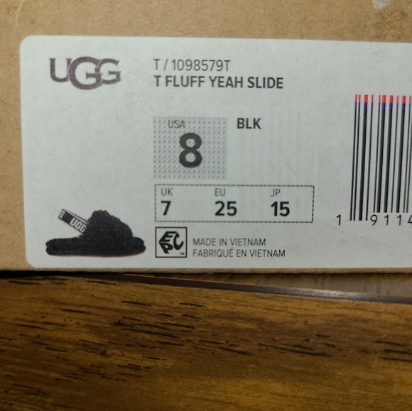 👶 UGG Fluff Slide - Child Size - Picture 4 of 5